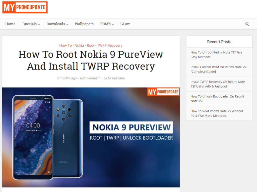 How To Unlock The Bootloader And Root Nokia X7 8 1 9 Pureview